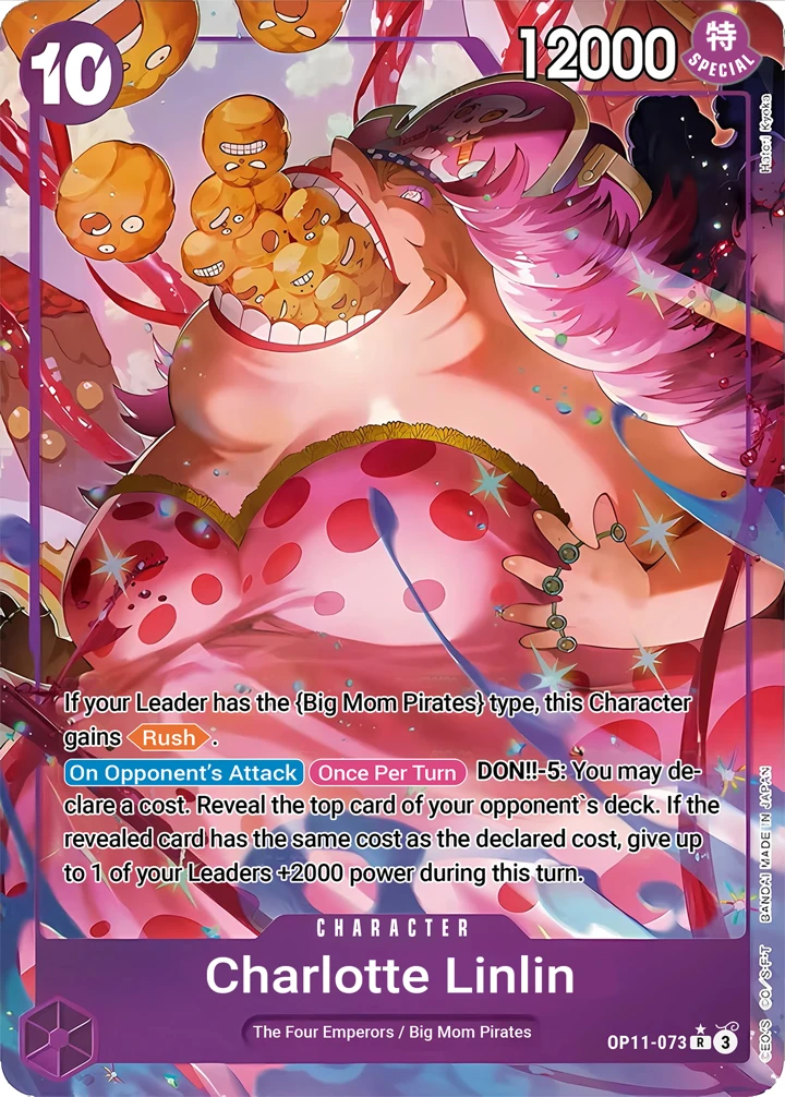Charlotte Linlin (OP11-073_p1) Alt Art One Piece card