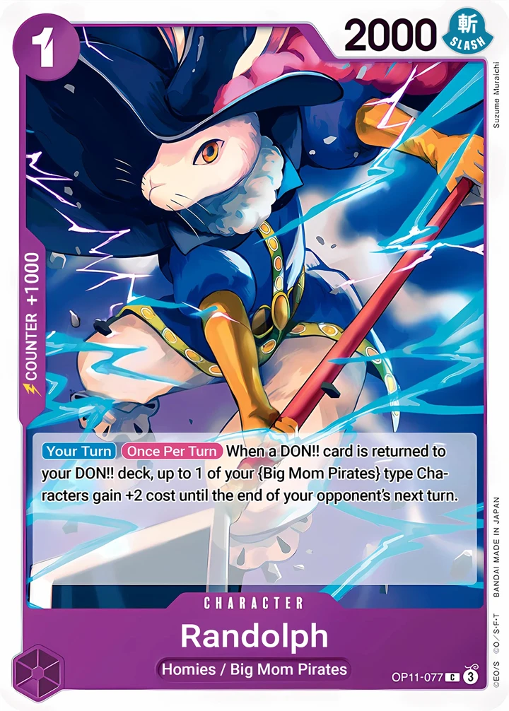 Randolph (OP11-077) One Piece card