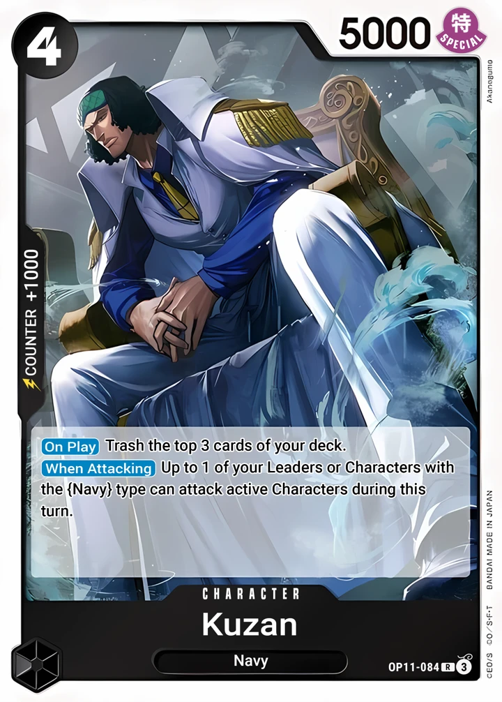 Kuzan (OP11-084) One Piece card