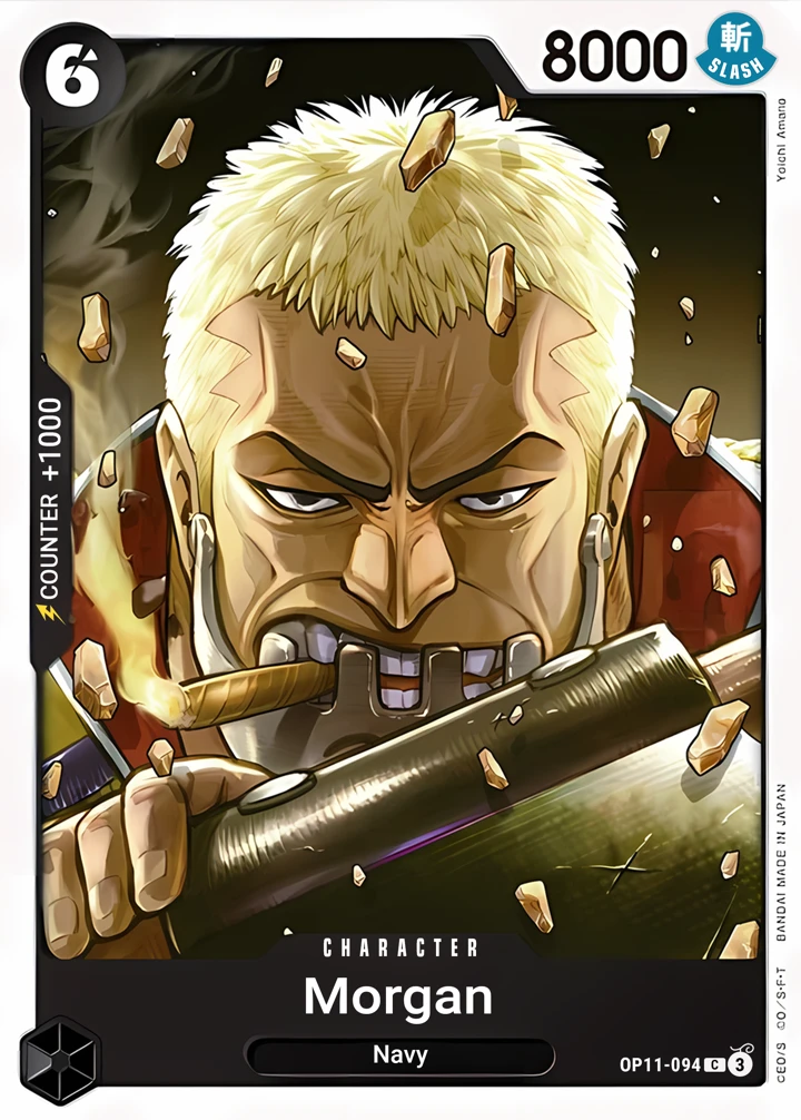 Morgan (OP11-094) One Piece card