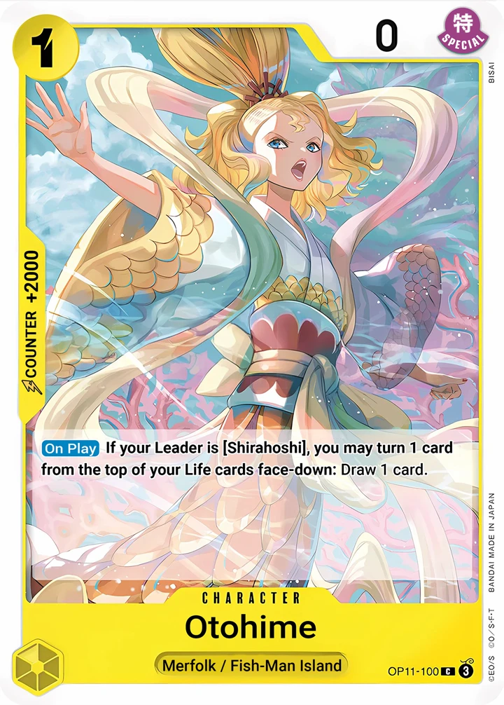 Otohime (OP11-100) One Piece card