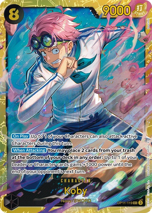 Koby (OP11-119) One Piece card
