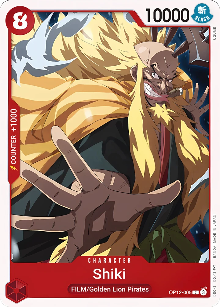 Shiki (OP12-005) One Piece card