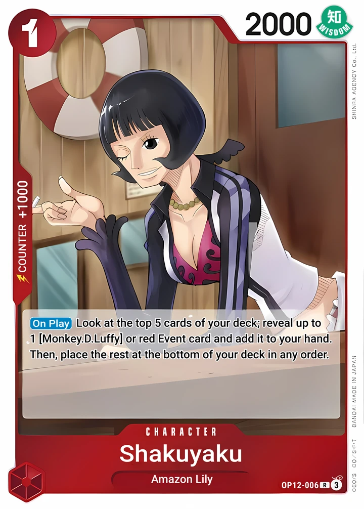 Shakuyaku (OP12-006) One Piece card