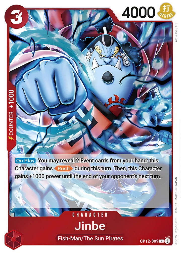Jinbe (OP12-009) One Piece card