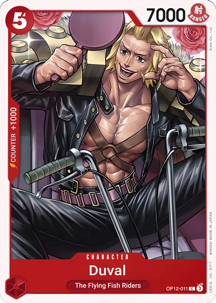 Duval (OP12-011) One Piece card
