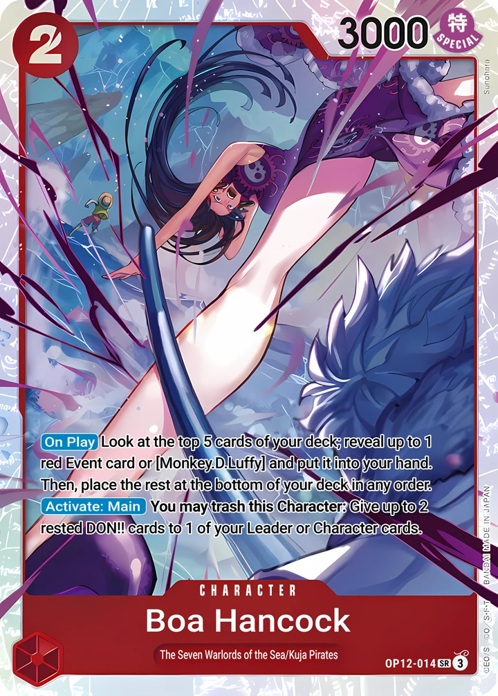 Boa Hancock (OP12-014) One Piece card