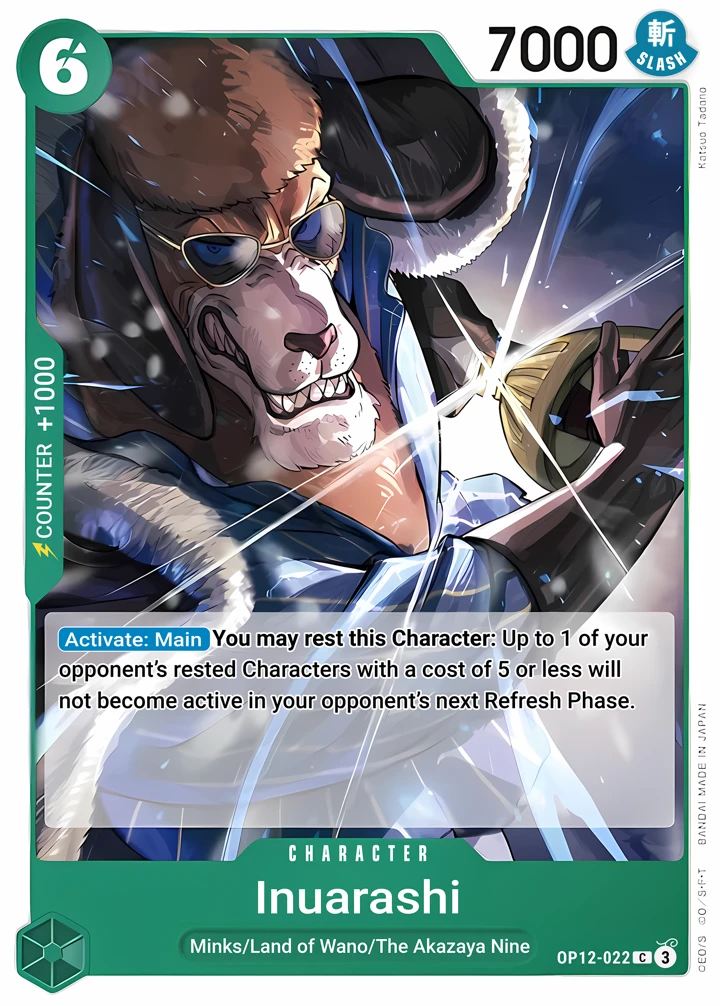 Inuarashi (OP12-022) One Piece card