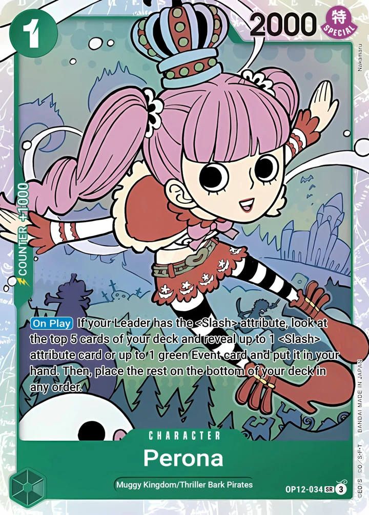 Perona (OP12-034) One Piece card