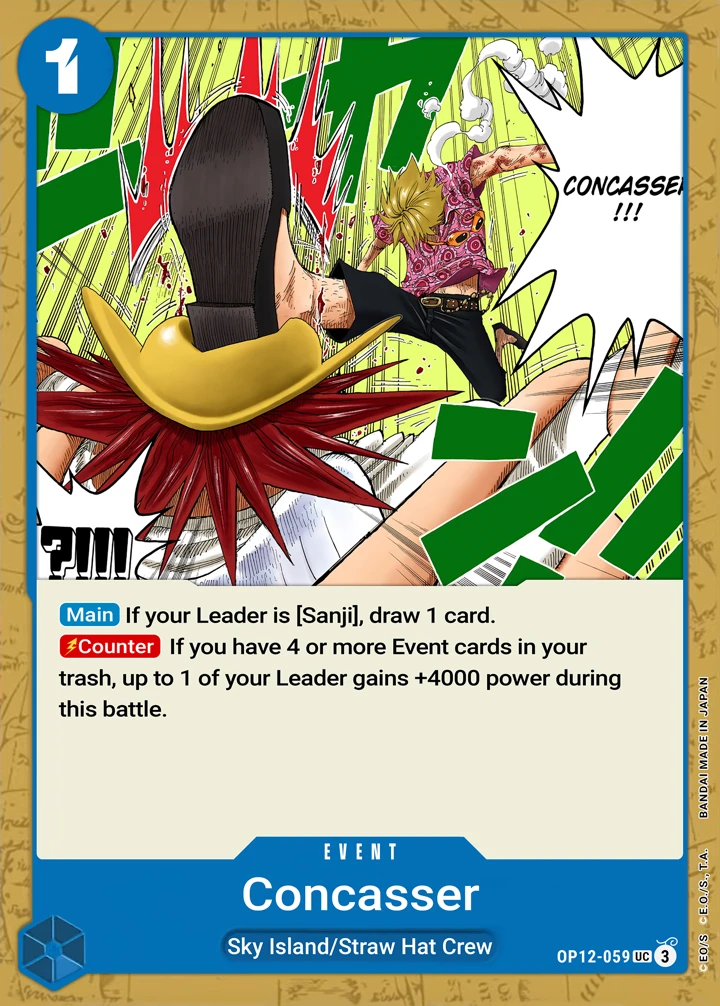 Concasser (OP12-059) One Piece card