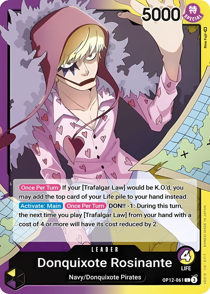 Donquixote Rosinante (OP12-061) One Piece card