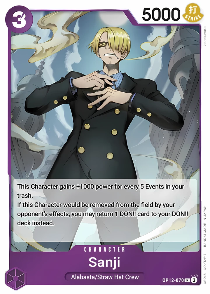 Sanji (OP12-070) One Piece card