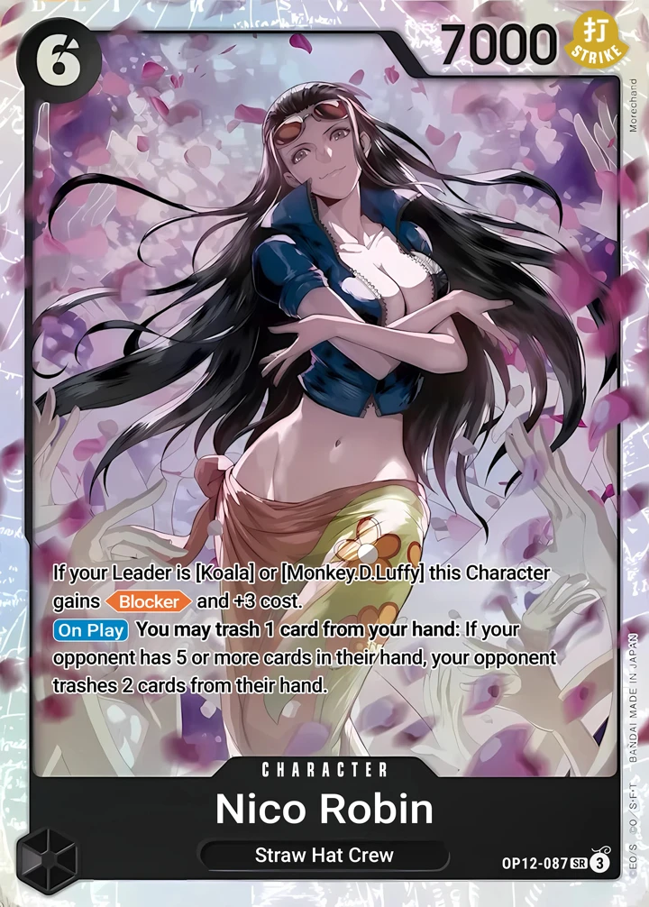Nico Robin (OP12-087) One Piece card