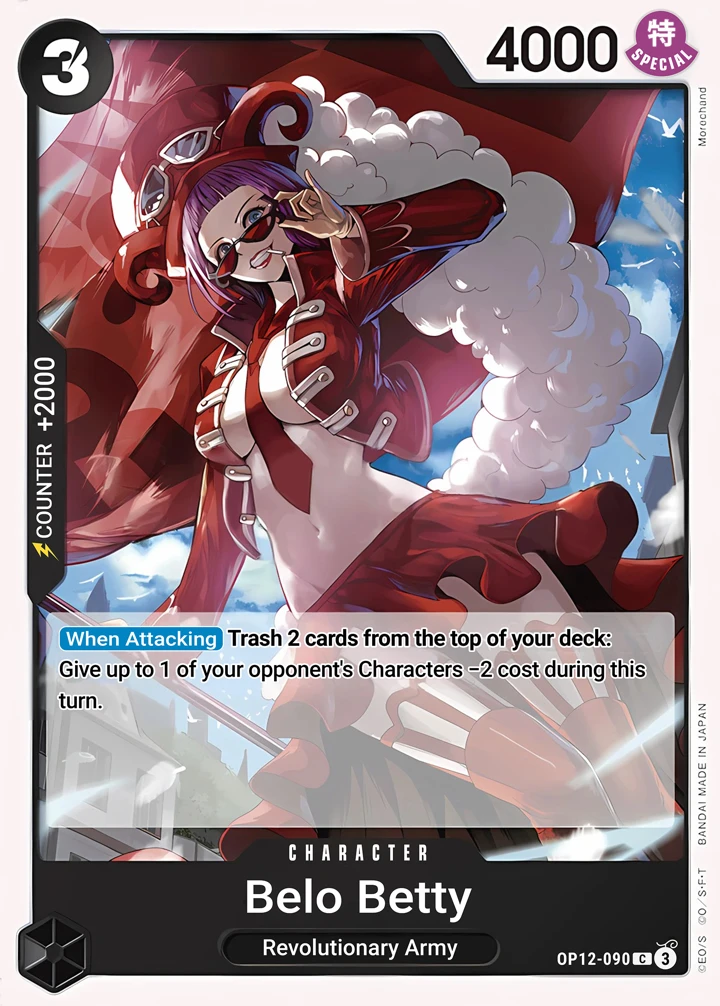 Belo Betty (OP12-090) One Piece card