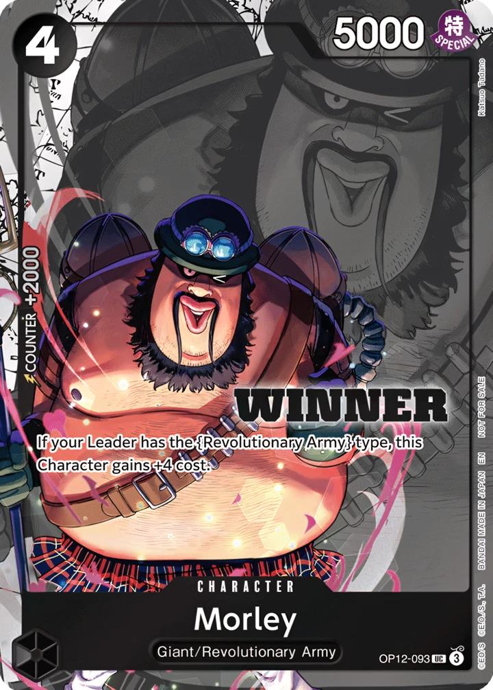 Morley (OP12-093_r1) Reprint One Piece card