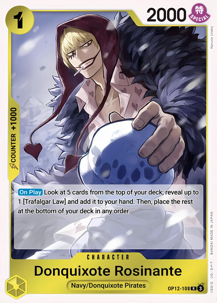 Donquixote Rosinante (OP12-108) One Piece card