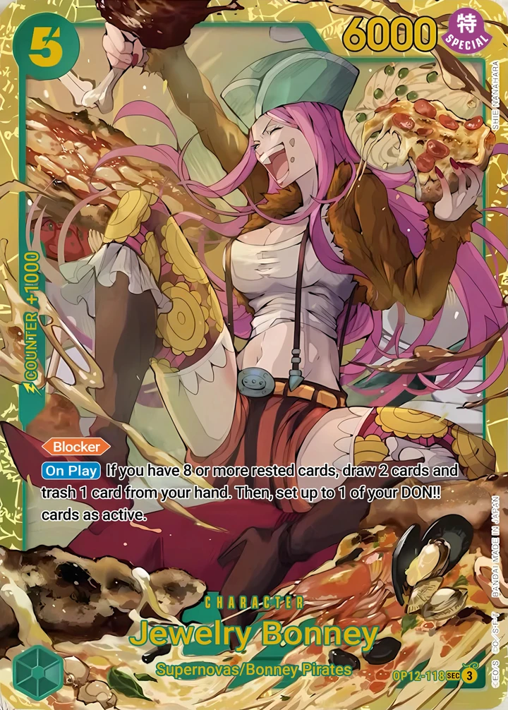 Jewelry Bonney (OP12-118) One Piece card