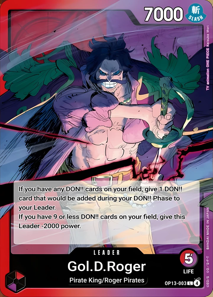 Gol.D.Roger (OP13-003) One Piece card