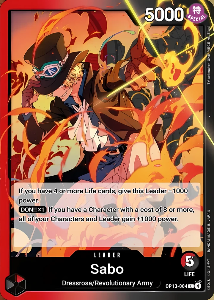 Sabo (OP13-004) One Piece card