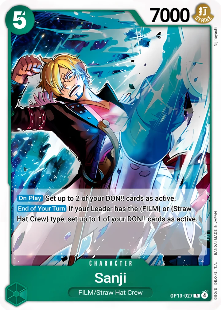 Sanji (OP13-027) One Piece card
