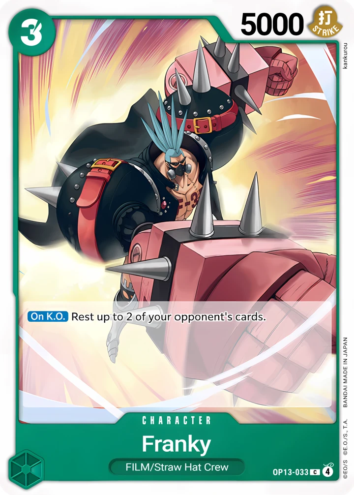 Franky (OP13-033) One Piece card