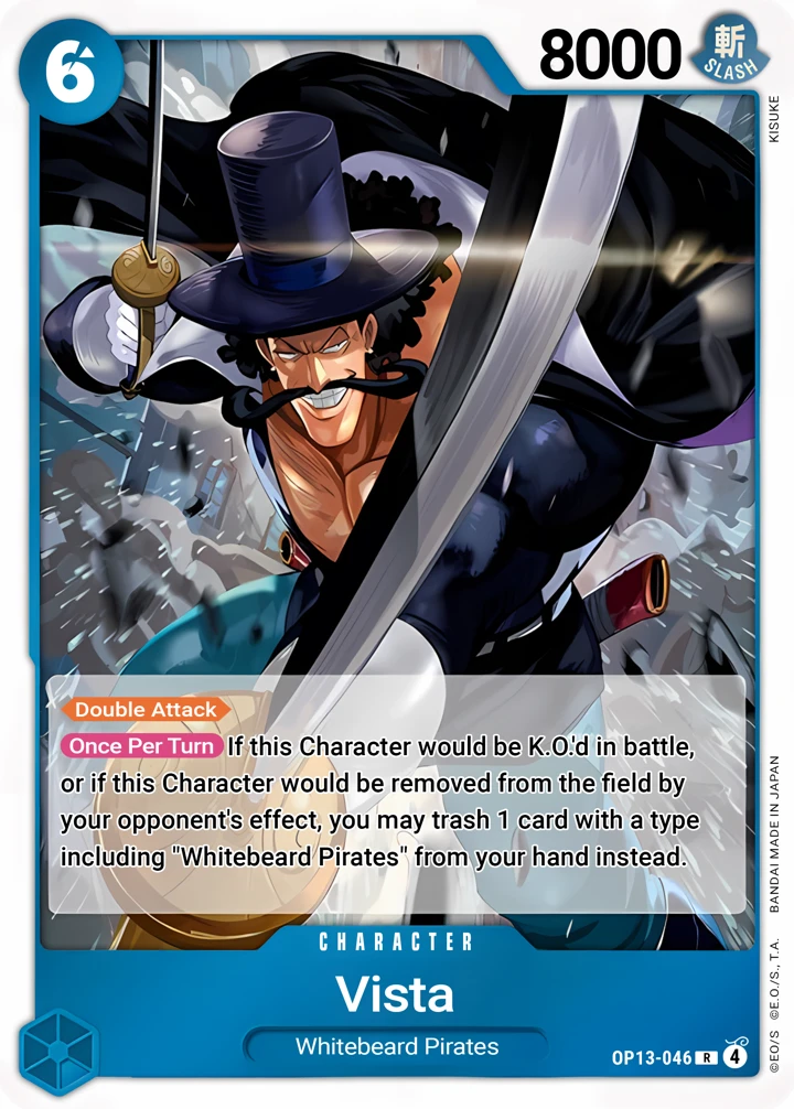 Vista (OP13-046) One Piece card