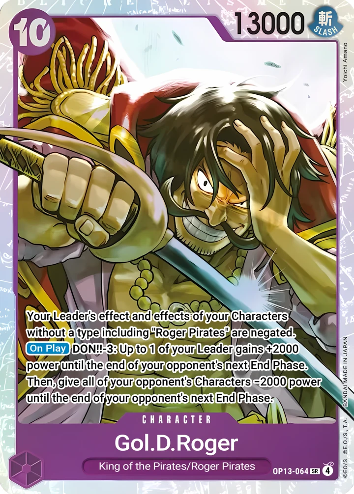 Gol.D.Roger (OP13-064) One Piece card