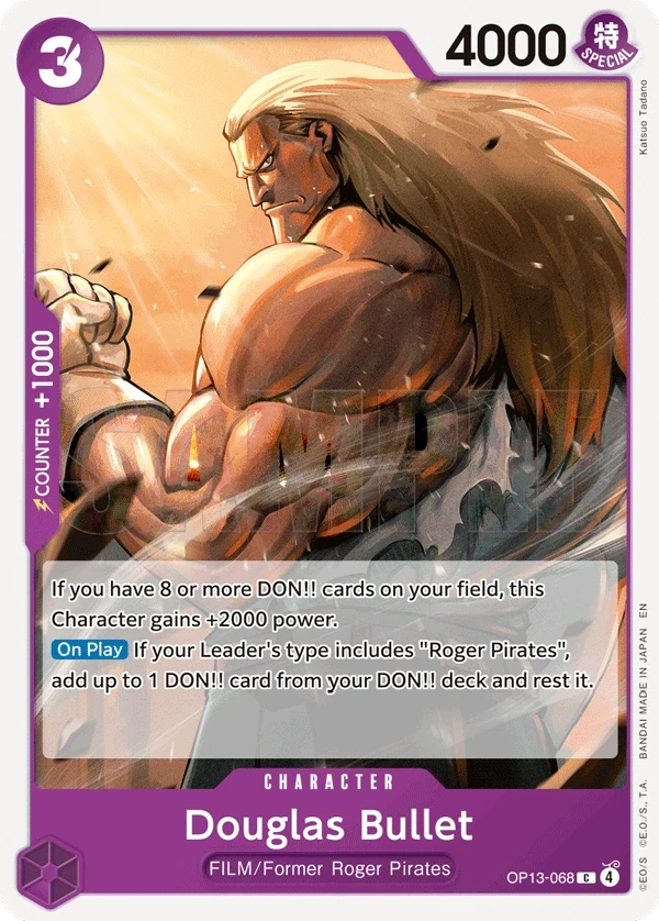 Douglas Bullet (OP13-068) One Piece card