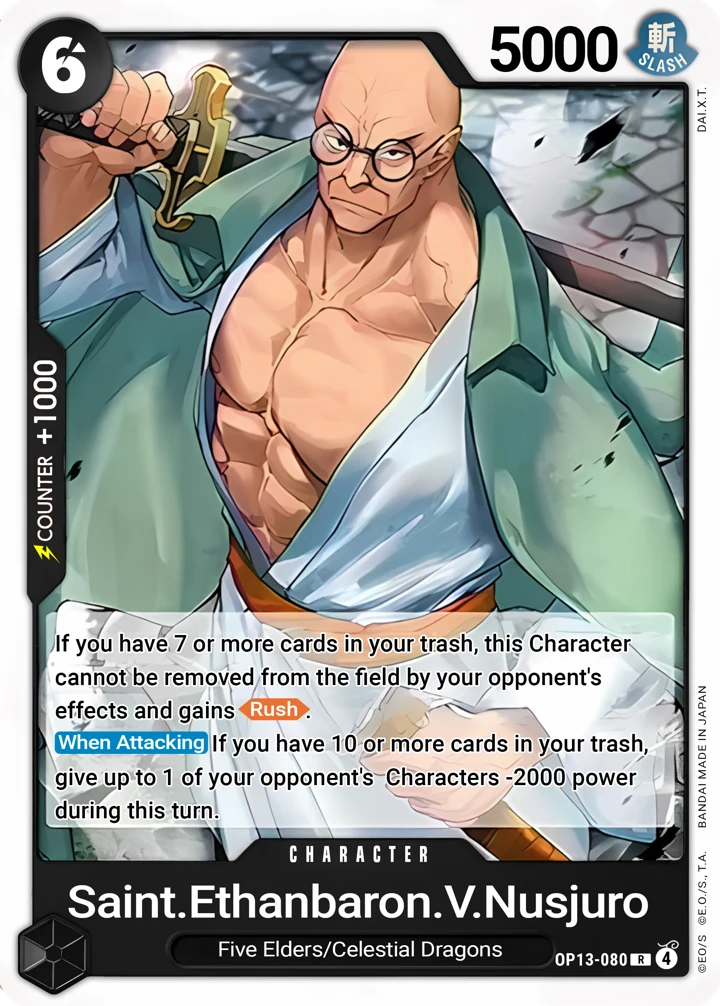 St. Ethanbaron V. Nusjuro (OP13-080) One Piece card