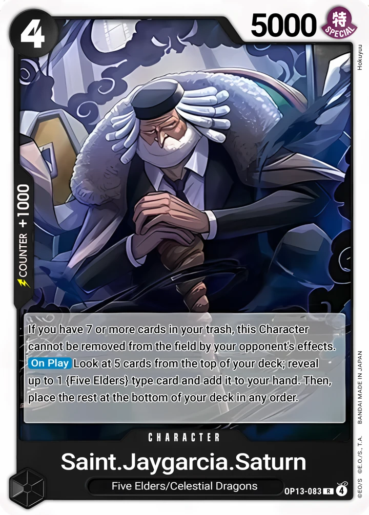 St. Jaygarcia Saturn (OP13-083) One Piece card