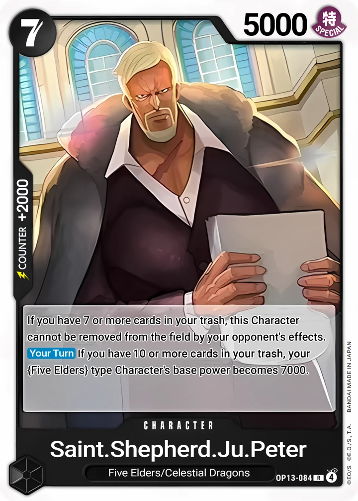St. Shepherd Ju Peter (OP13-084) One Piece card