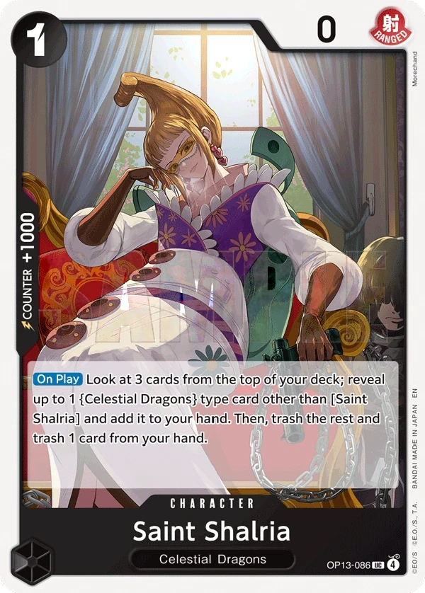 Saint Shalria (OP13-086) One Piece card