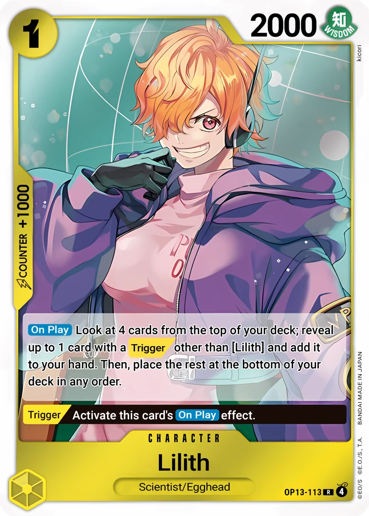 Lilith (OP13-113) One Piece card