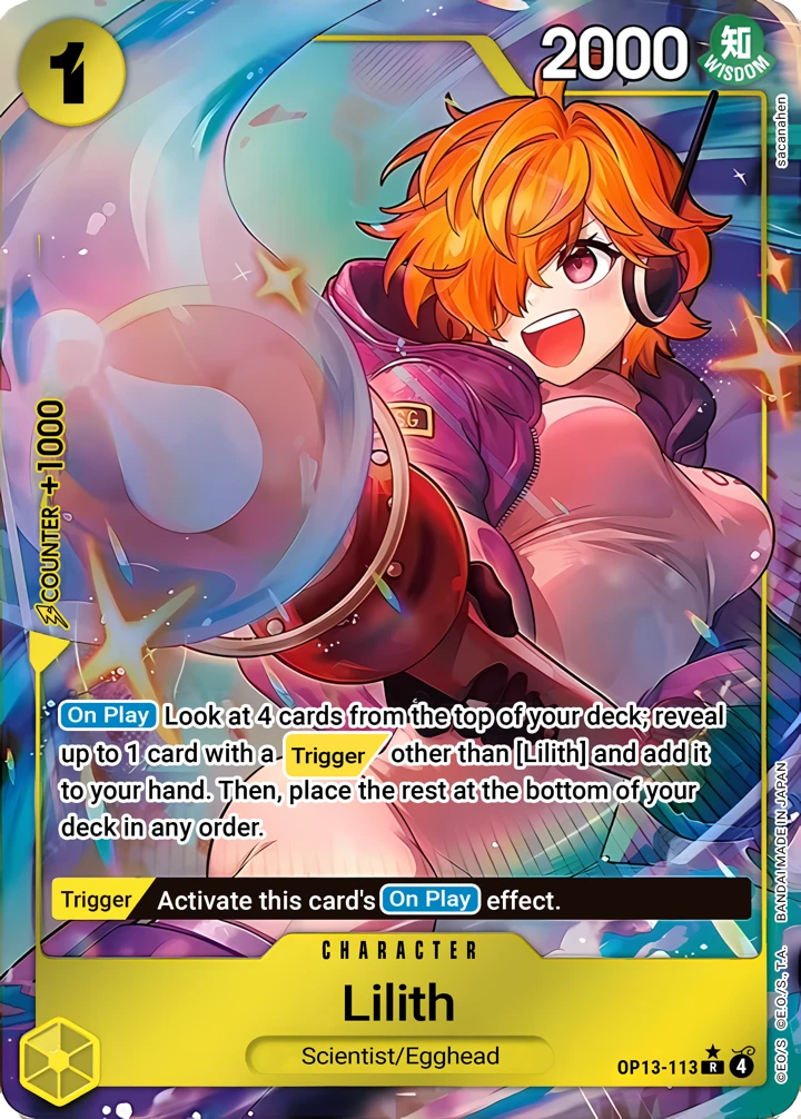 Lilith (OP13-113_p1) Alt Art One Piece card