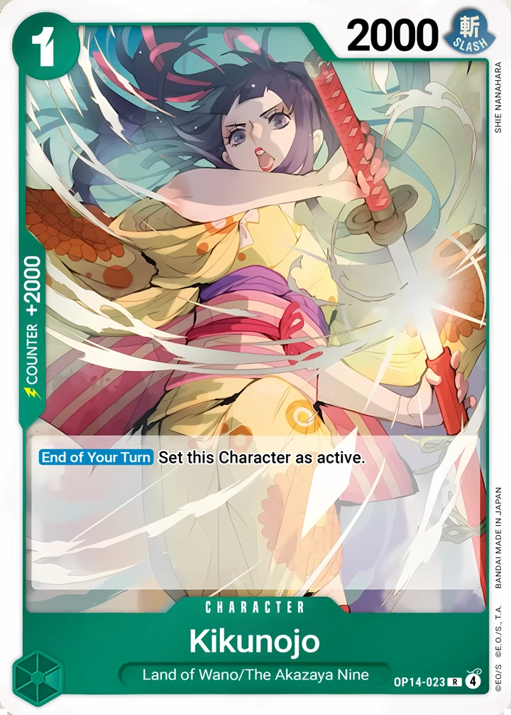 Kikunojo (OP14-023) One Piece card