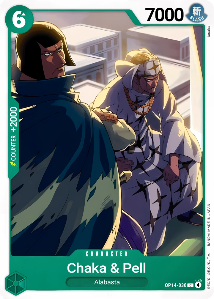 Chaka & Pell (OP14-030) One Piece card