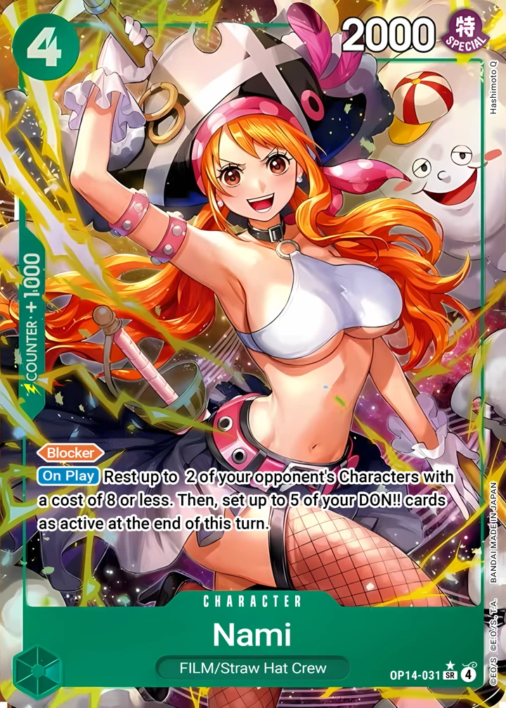 Nami (OP14-031_p1) Alt Art One Piece card