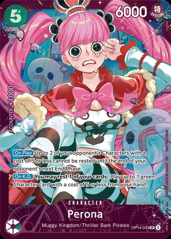 Perona (OP14-033_p2) Alt Art One Piece card