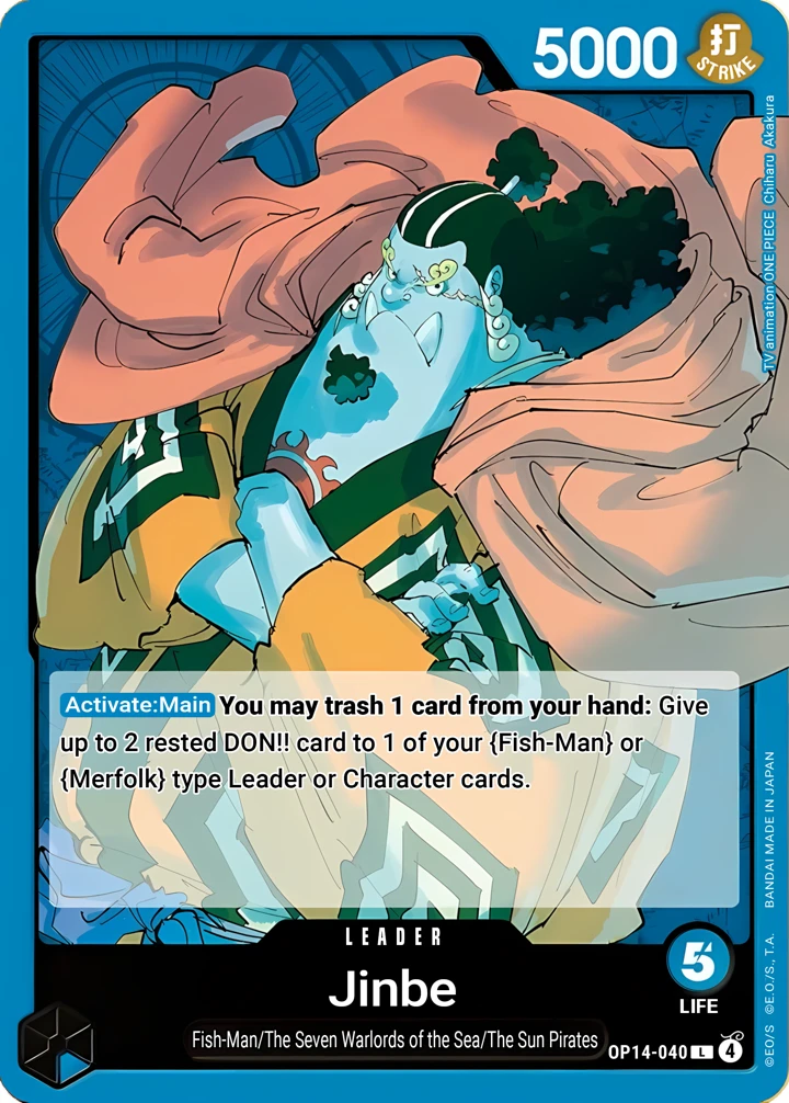 Jinbe (OP14-040) One Piece card