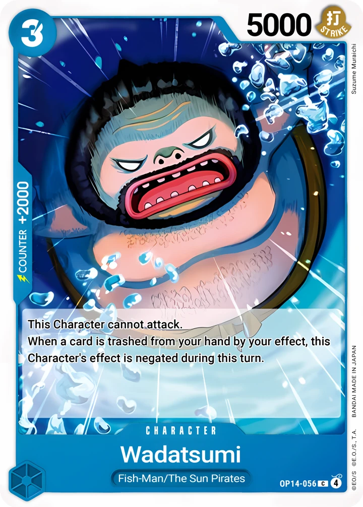 Wadatsumi (OP14-056) One Piece card