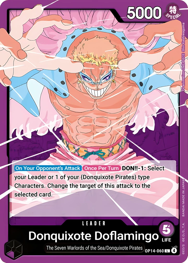 Donquixote Doflamingo (OP14-060) One Piece card