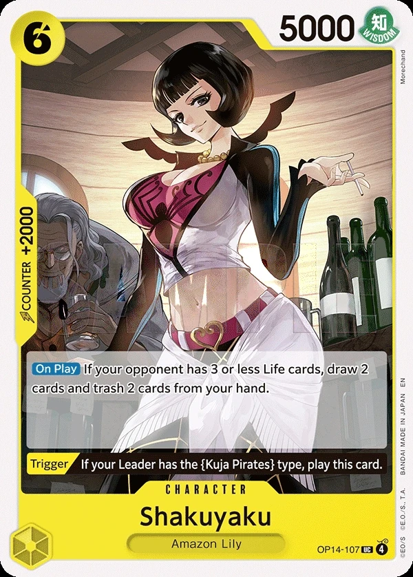Shakuyaku (OP14-107) One Piece card