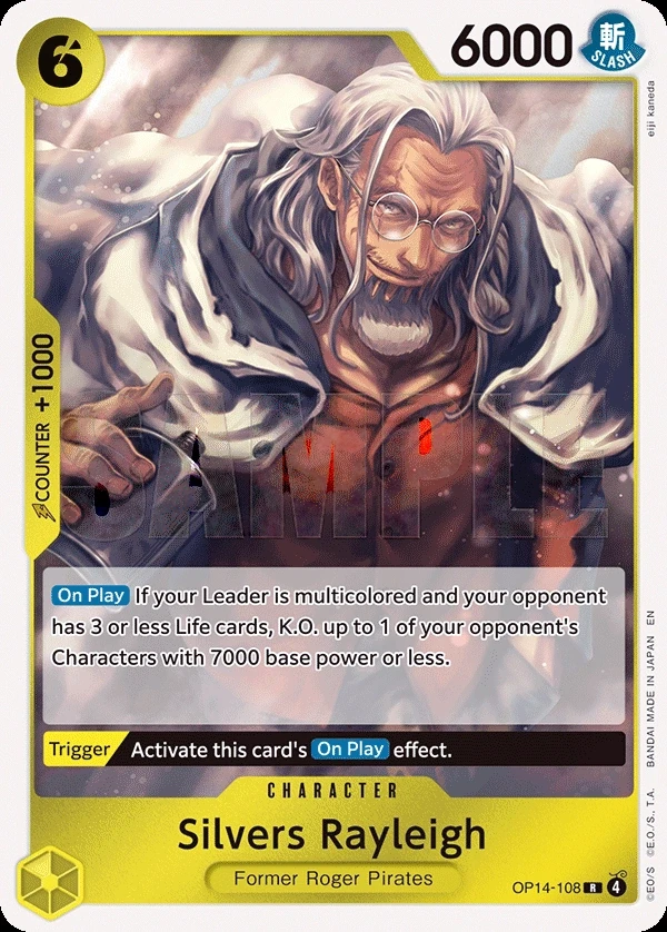 Silvers Rayleigh (OP14-108) One Piece card