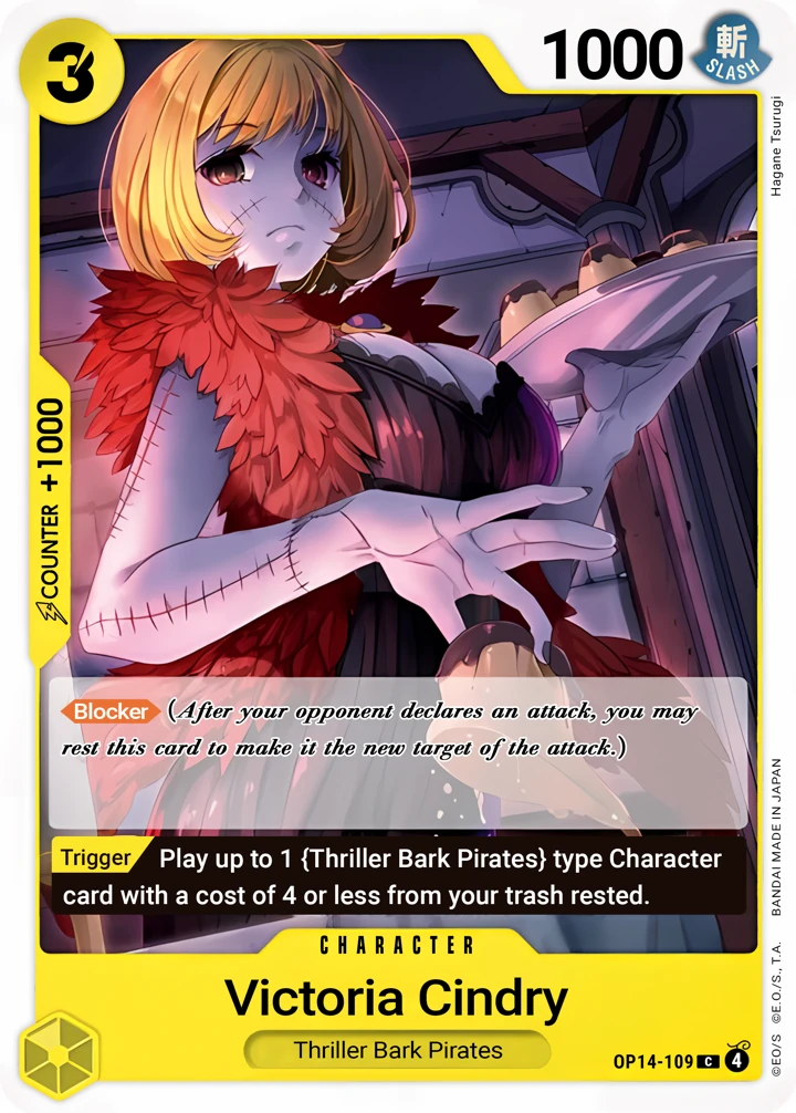 Victoria Cindry (OP14-109) One Piece card