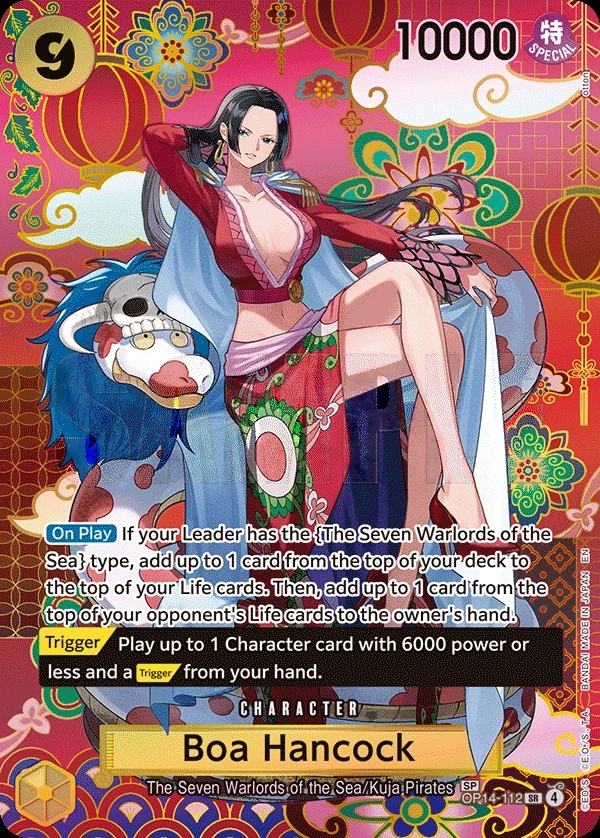 Boa Hancock (OP14-112_p2) SP One Piece card
