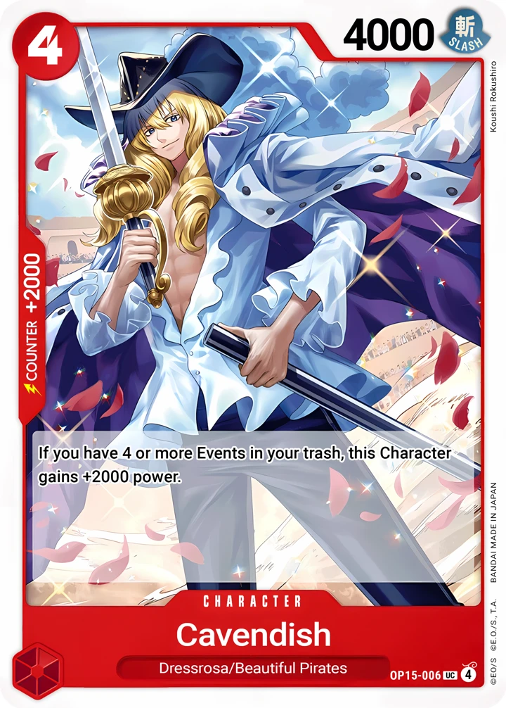 Cavendish (OP15-006) One Piece card