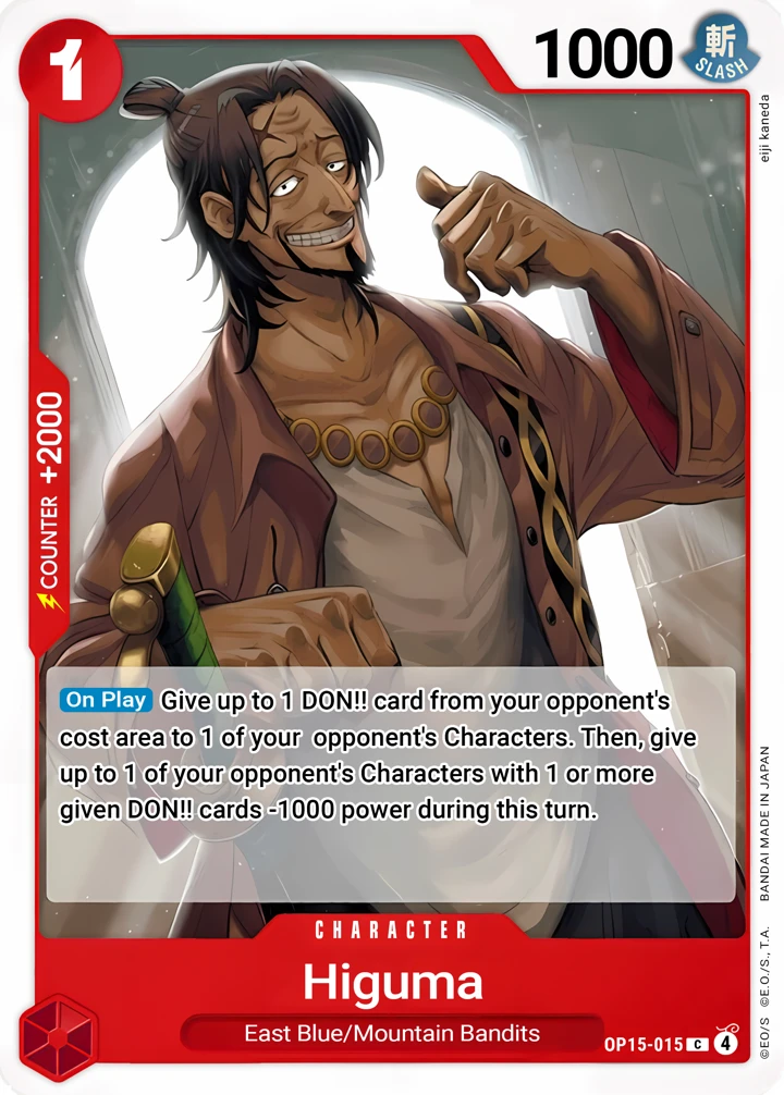 Higuma (OP15-015) One Piece card