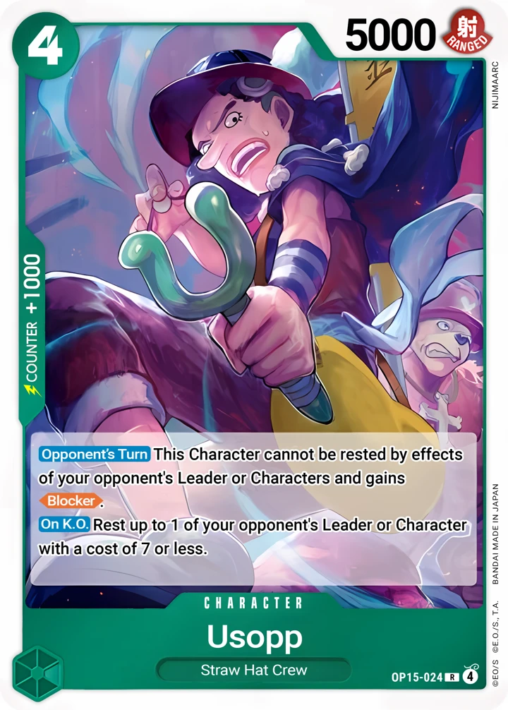 Usopp (OP15-024) One Piece card
