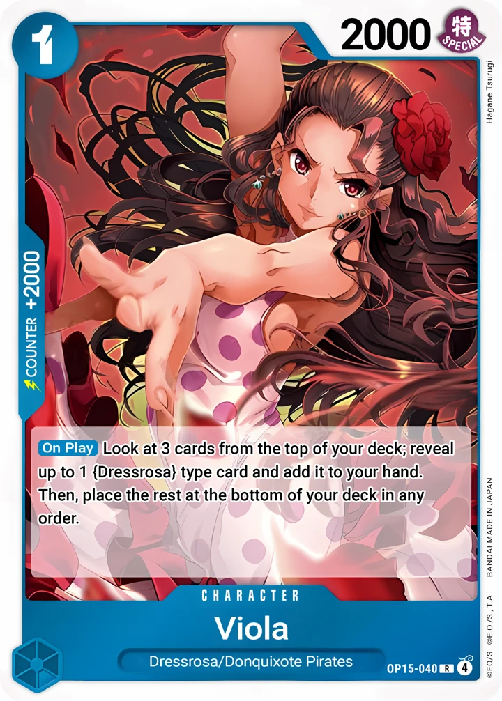 Viola (OP15-040) One Piece card