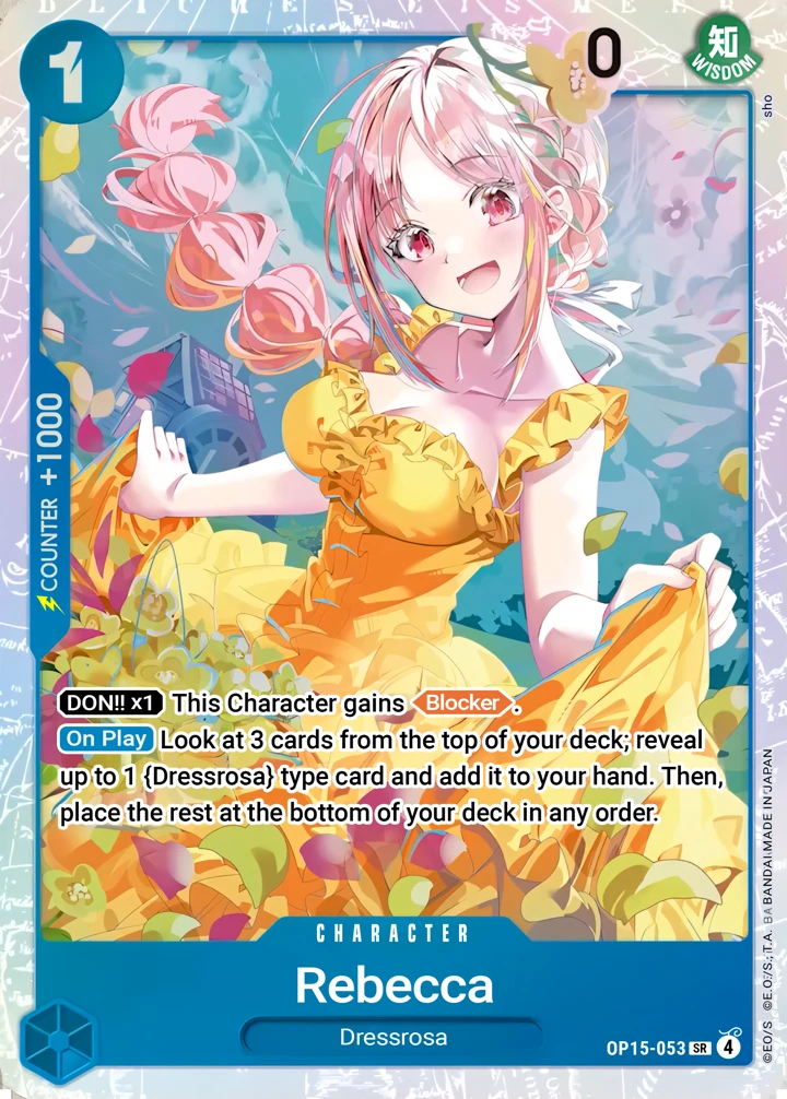 Rebecca (OP15-053) One Piece card